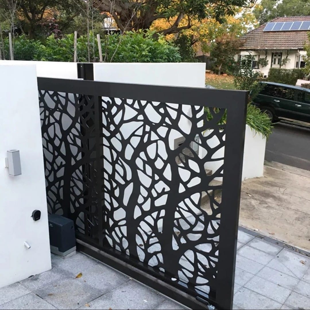 Portón metálico 30